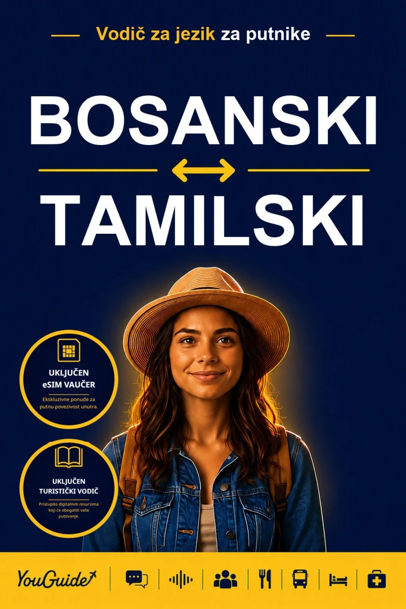 Portada: The Language Guide for Travelers - Bosnian to Tamil