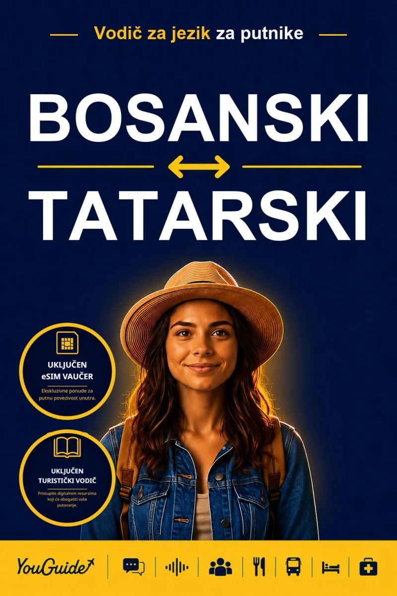 Portada: The Language Guide for Travelers - Bosnian to Tatar