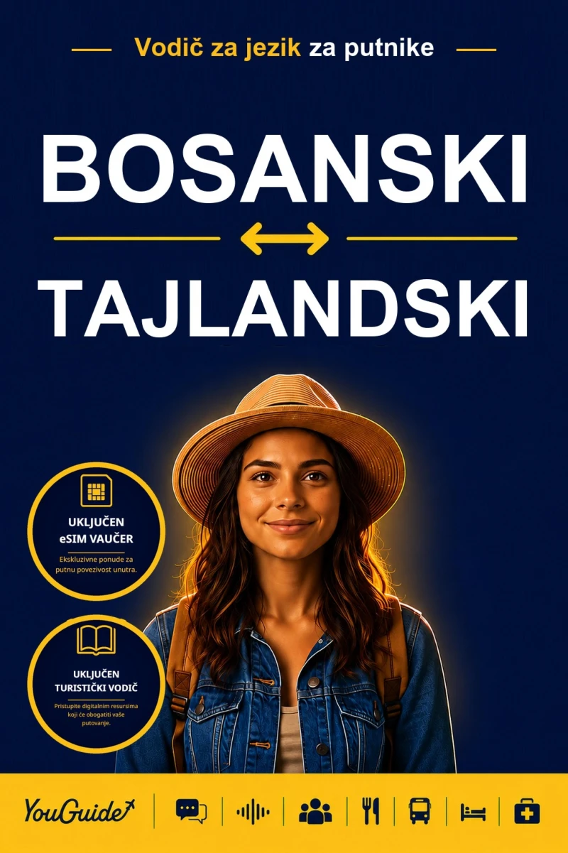 Portada: The Language Guide for Travelers - Bosnian to Thai
