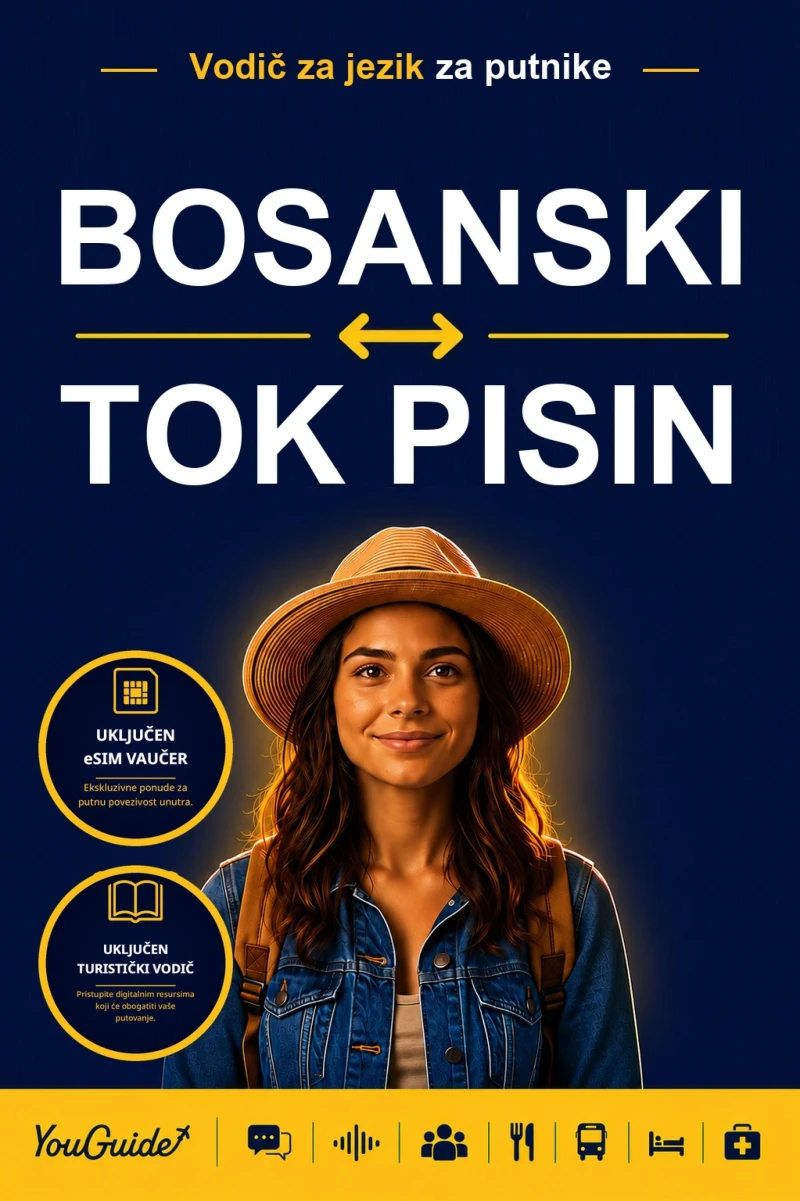 Portada: The Language Guide for Travelers - Bosnian to Tok Pisin
