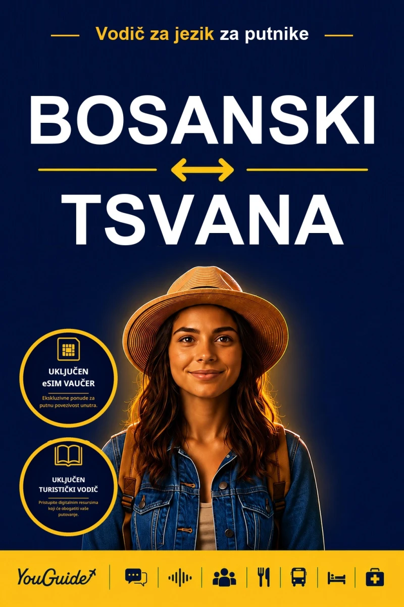 Portada: The Language Guide for Travelers - Bosnian to Tswana