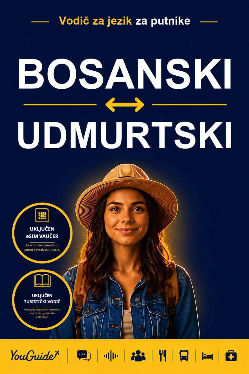Portada: The Language Guide for Travelers - Bosnian to Udmurt