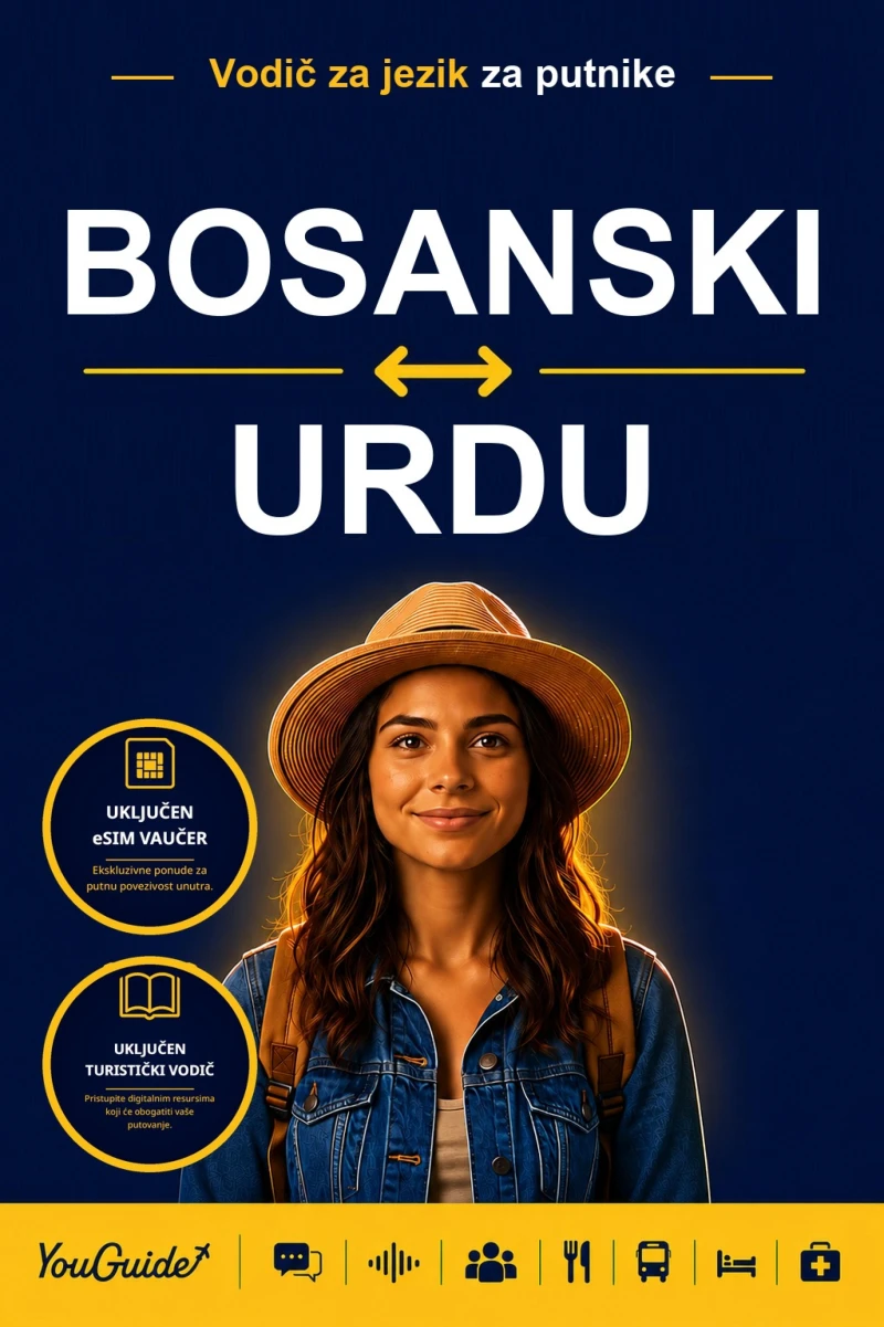 Portada: The Language Guide for Travelers - Bosnian to Urdu