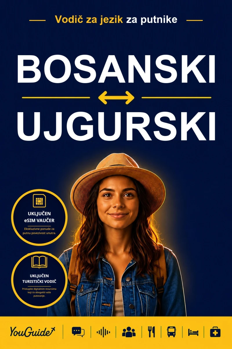 Portada: The Language Guide for Travelers - Bosnian to Uyghur