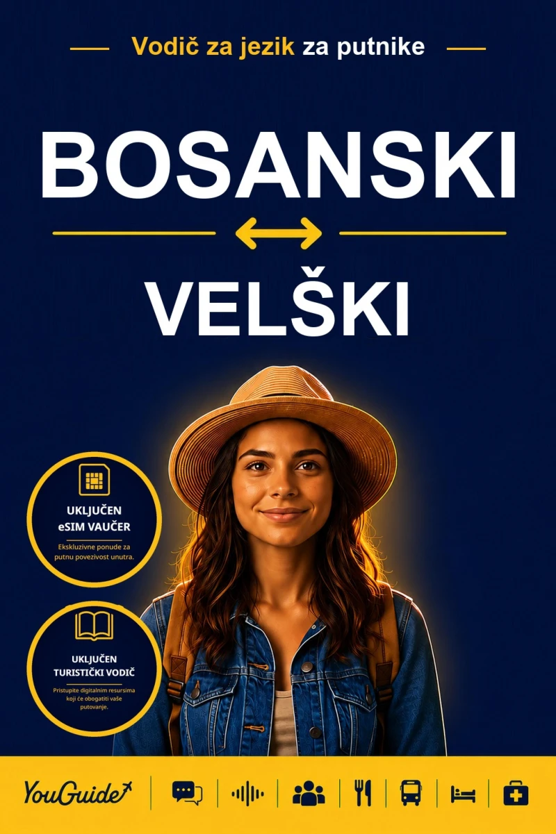 Portada: The Language Guide for Travelers - Bosnian to Welsh