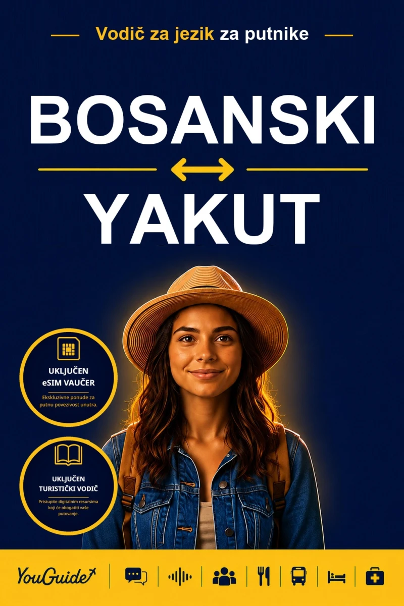 Portada: The Language Guide for Travelers - Bosnian to Yakut