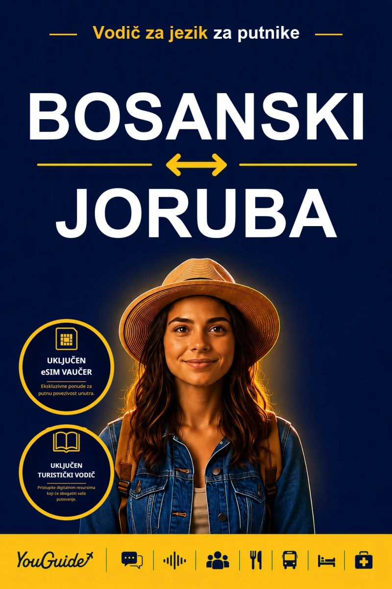 Portada: The Language Guide for Travelers - Bosnian to Yoruba