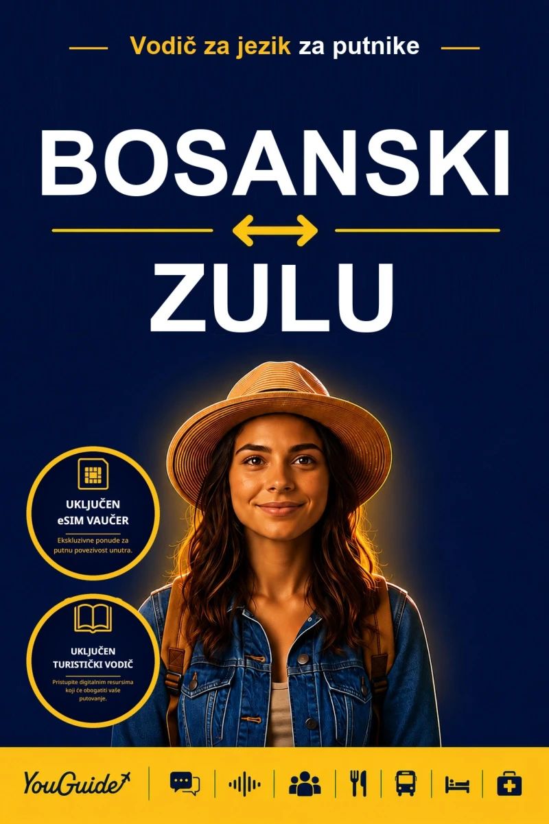Portada: The Language Guide for Travelers - Bosnian to Zulu