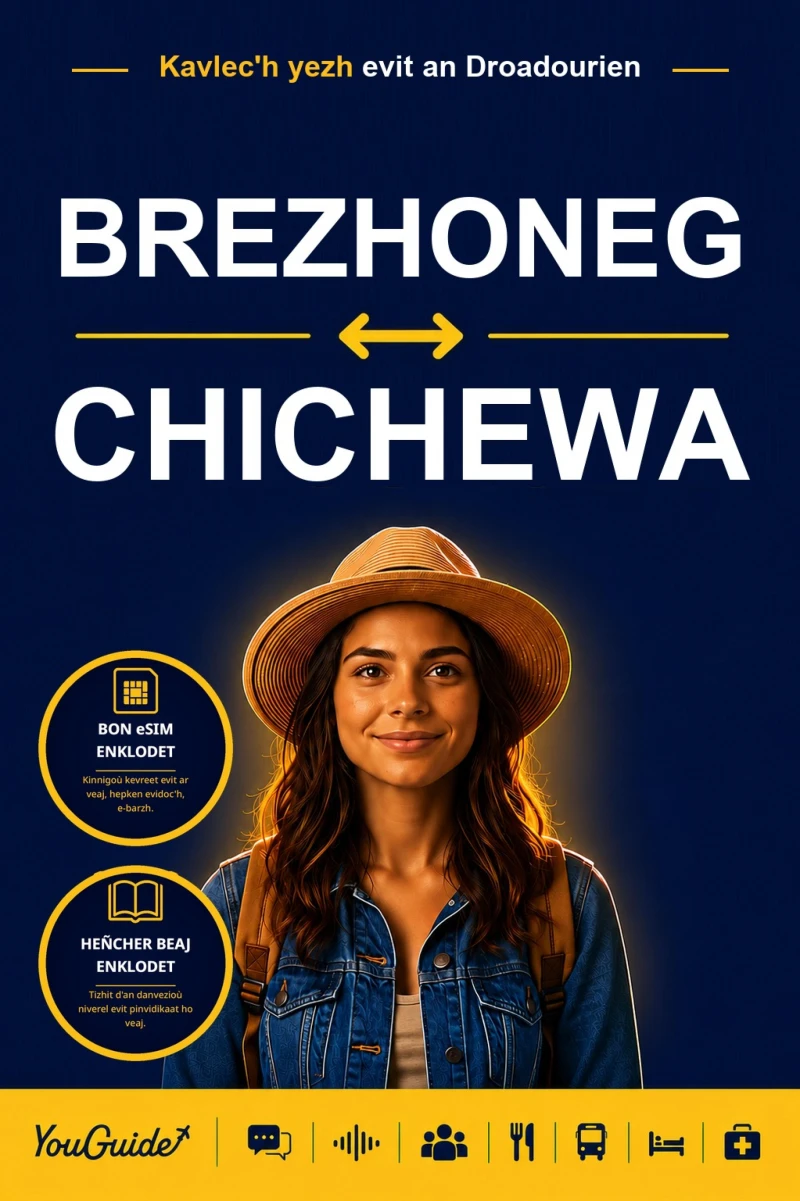 Portada: The Language Guide for Travelers - Breton to Chichewa
