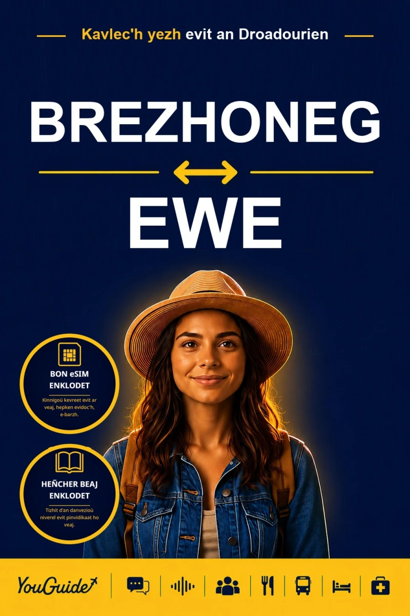 Portada: The Language Guide for Travelers - Breton to Ewe