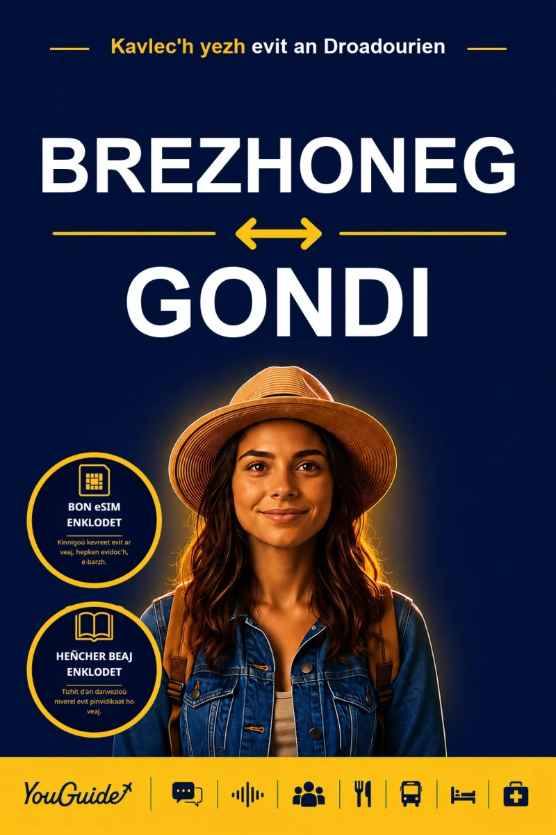 Portada: The Language Guide for Travelers - Breton to Gondi