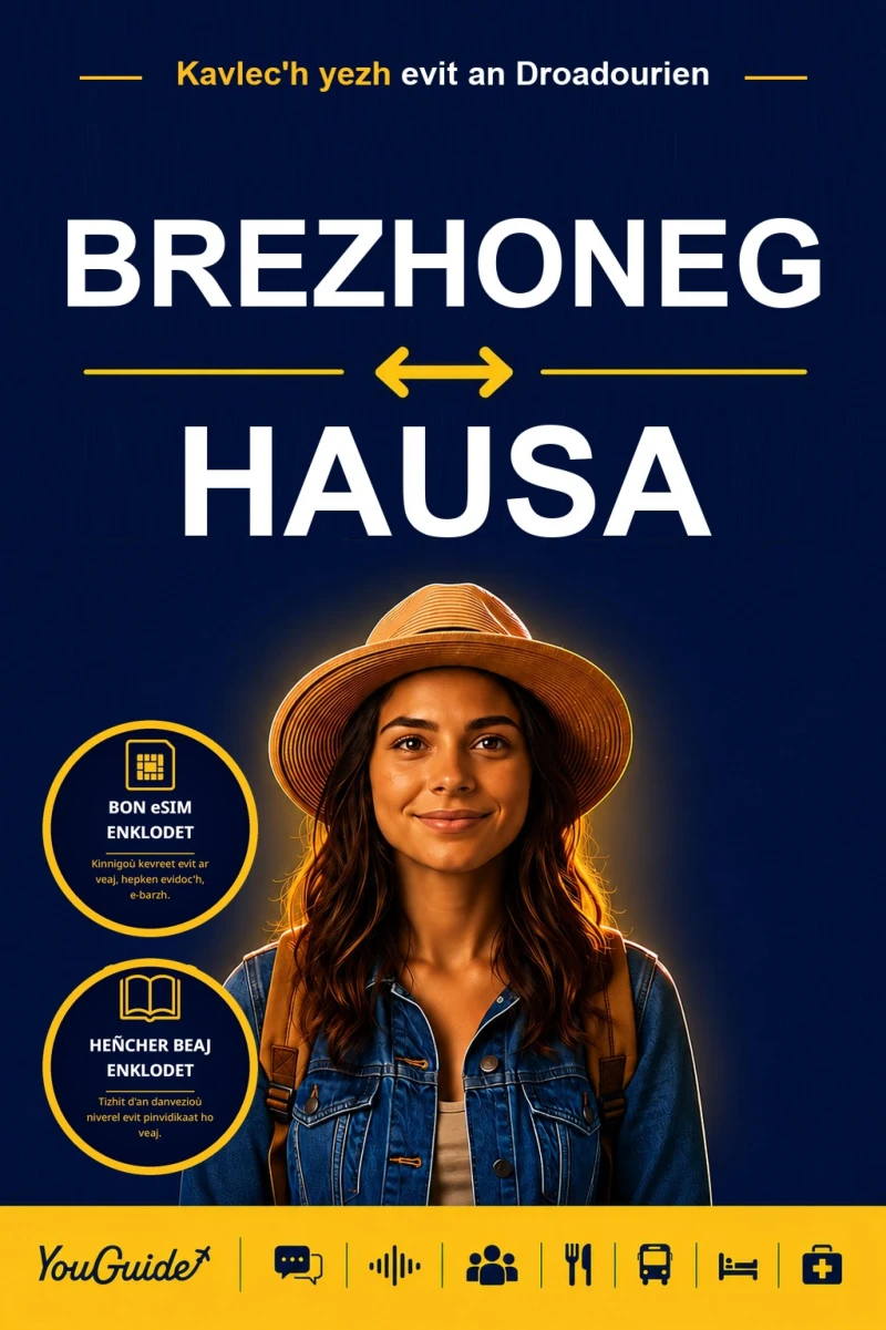 Portada: The Language Guide for Travelers - Breton to Hausa