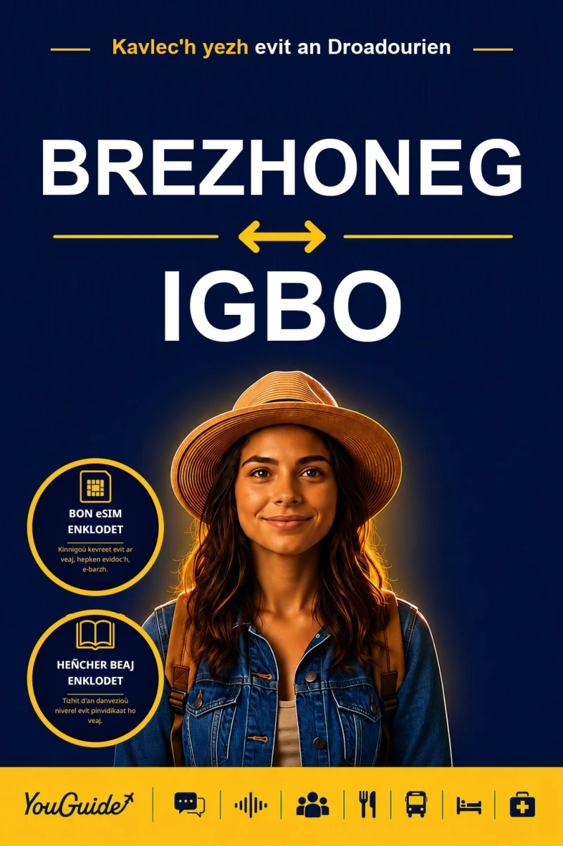 Portada: The Language Guide for Travelers - Breton to Igbo