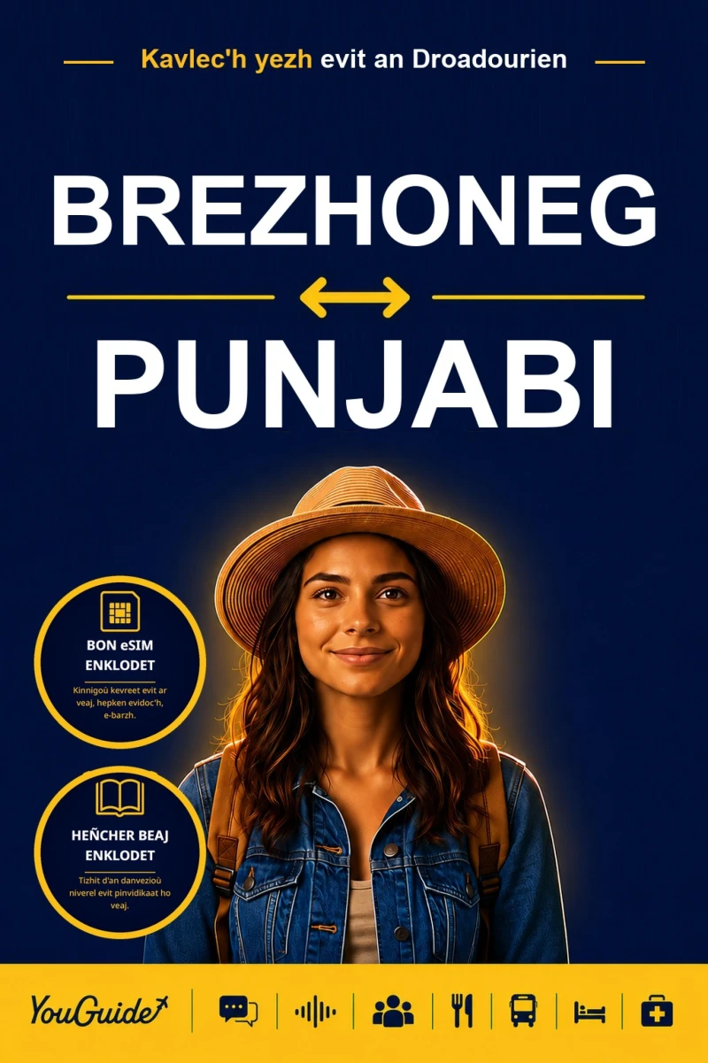 Portada: The Language Guide for Travelers - Breton to Punjabi