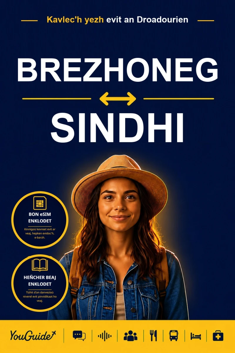Portada: The Language Guide for Travelers - Breton to Sindhi