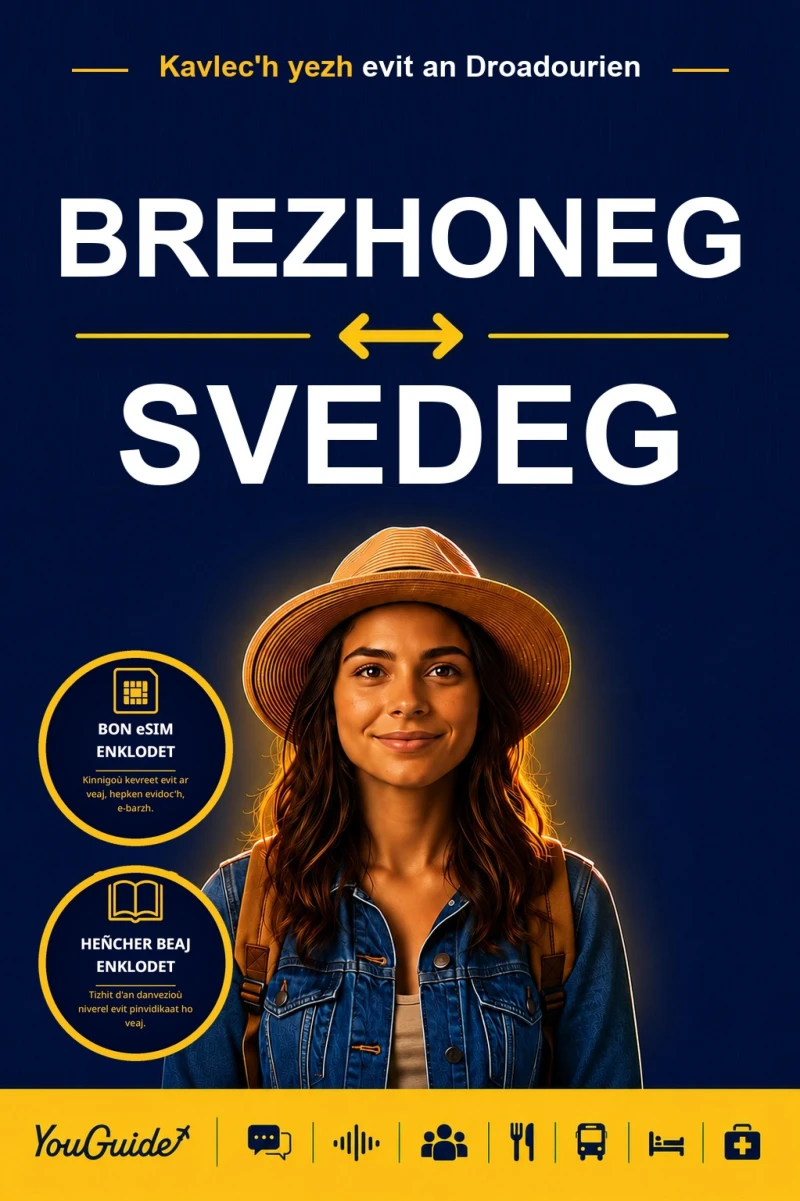 Portada: The Language Guide for Travelers - Breton to Swedish