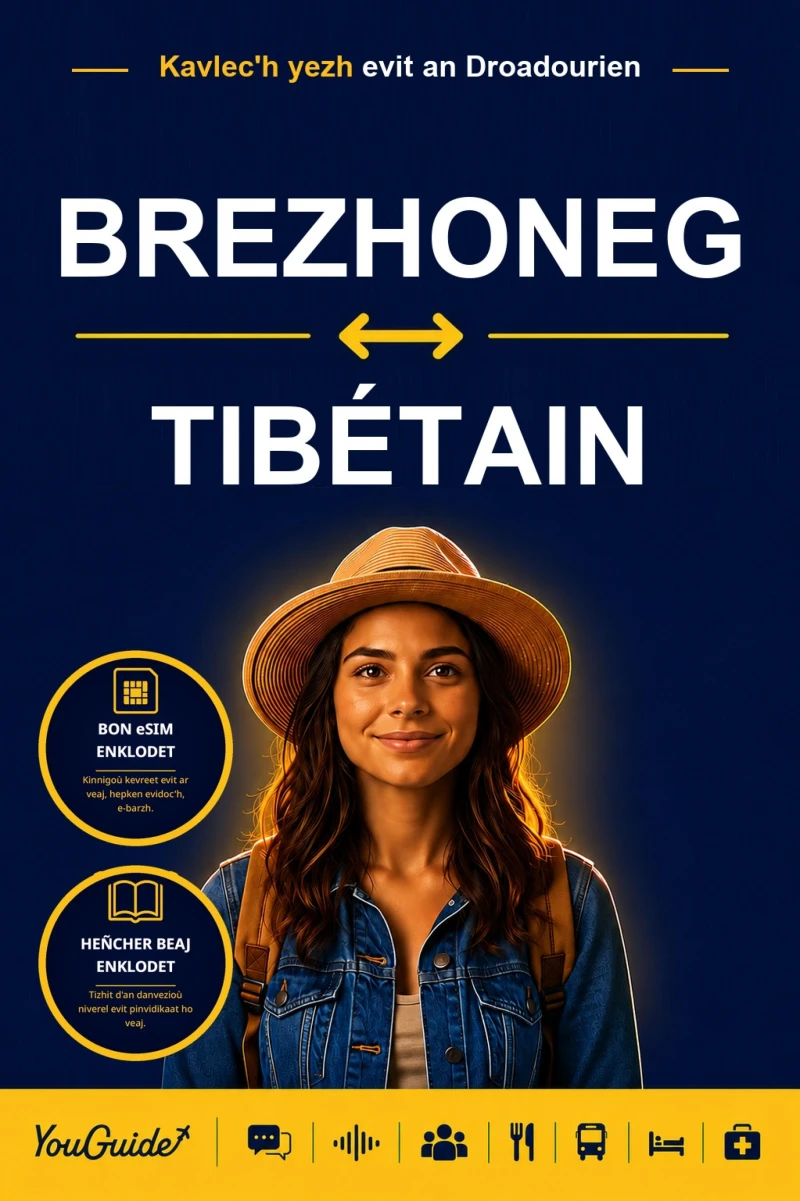 Portada: The Language Guide for Travelers - Breton to Tibetan