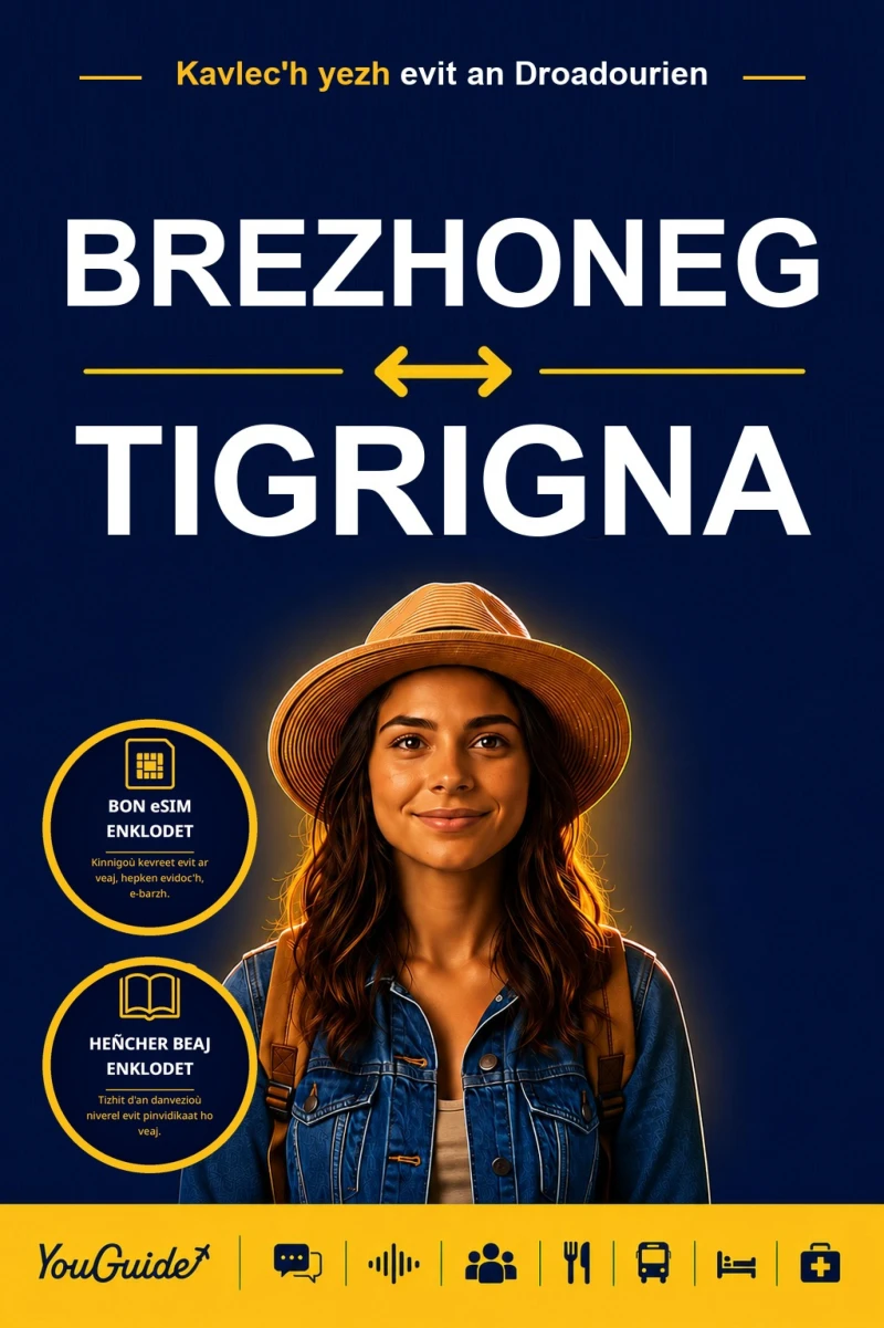 Portada: The Language Guide for Travelers - Breton to Tigrinya