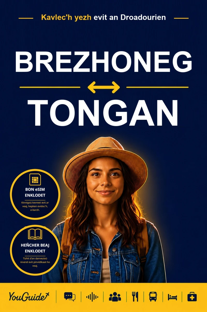 Portada: The Language Guide for Travelers - Breton to Tongan