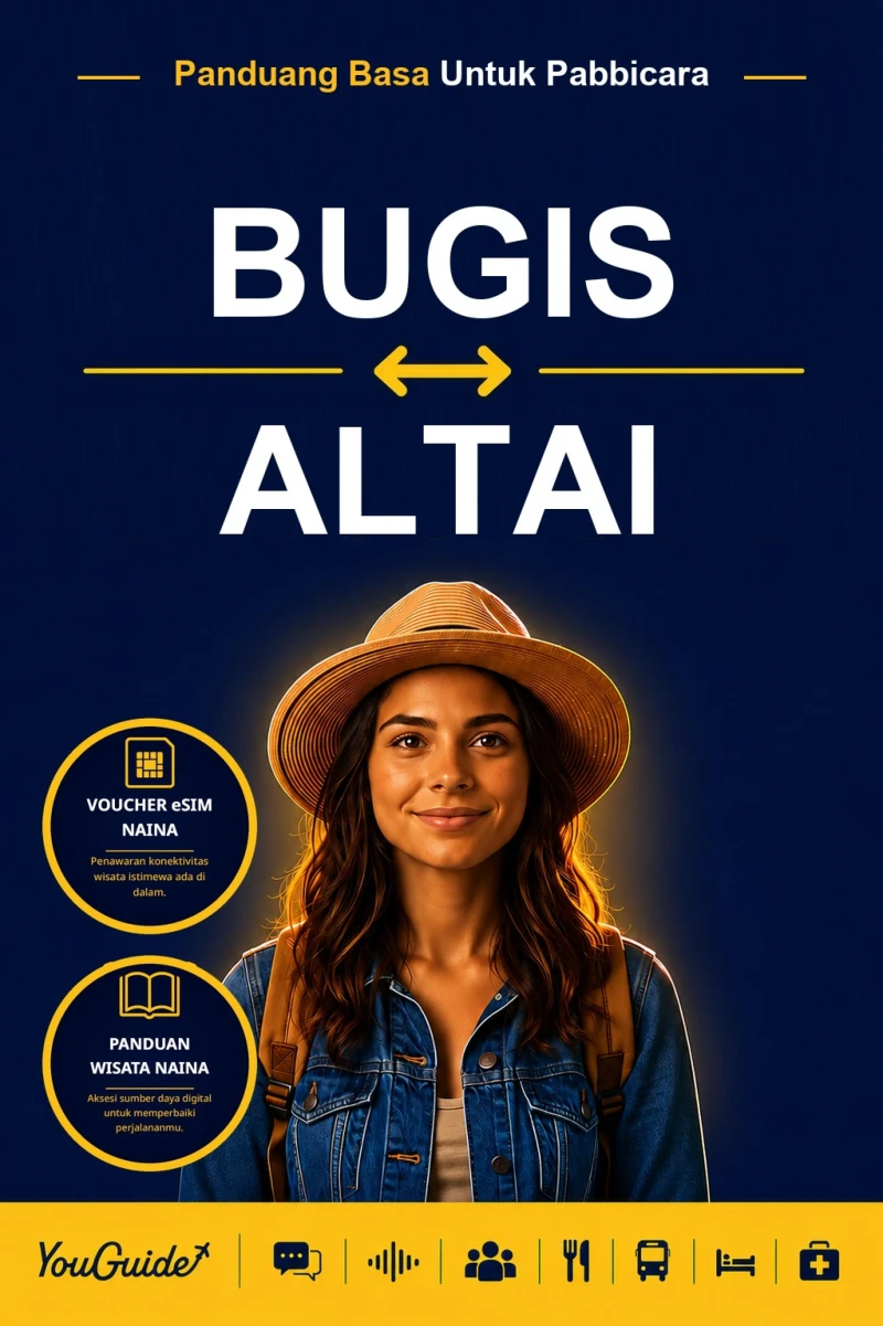 Portada: The Language Guide for Travelers - Buginese to Altai