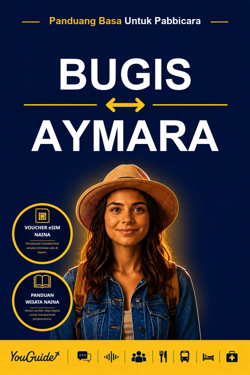 Portada: The Language Guide for Travelers - Buginese to Aymara