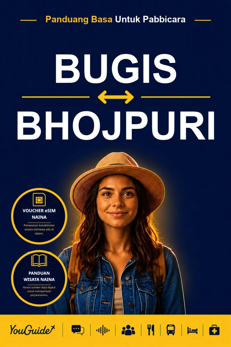 Portada: The Language Guide for Travelers - Buginese to Bhojpuri