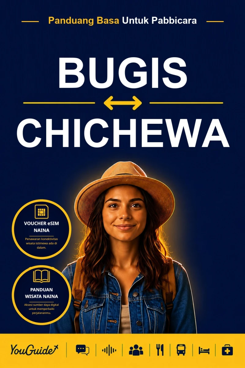Portada: The Language Guide for Travelers - Buginese to Chichewa