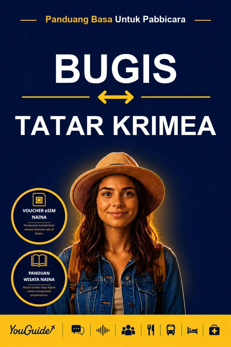 Portada: The Language Guide for Travelers - Buginese to Crimean Tatar