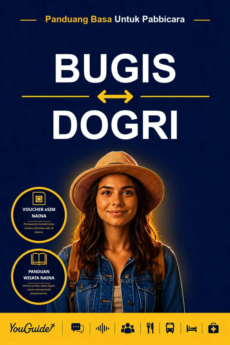Portada: The Language Guide for Travelers - Buginese to Dogri