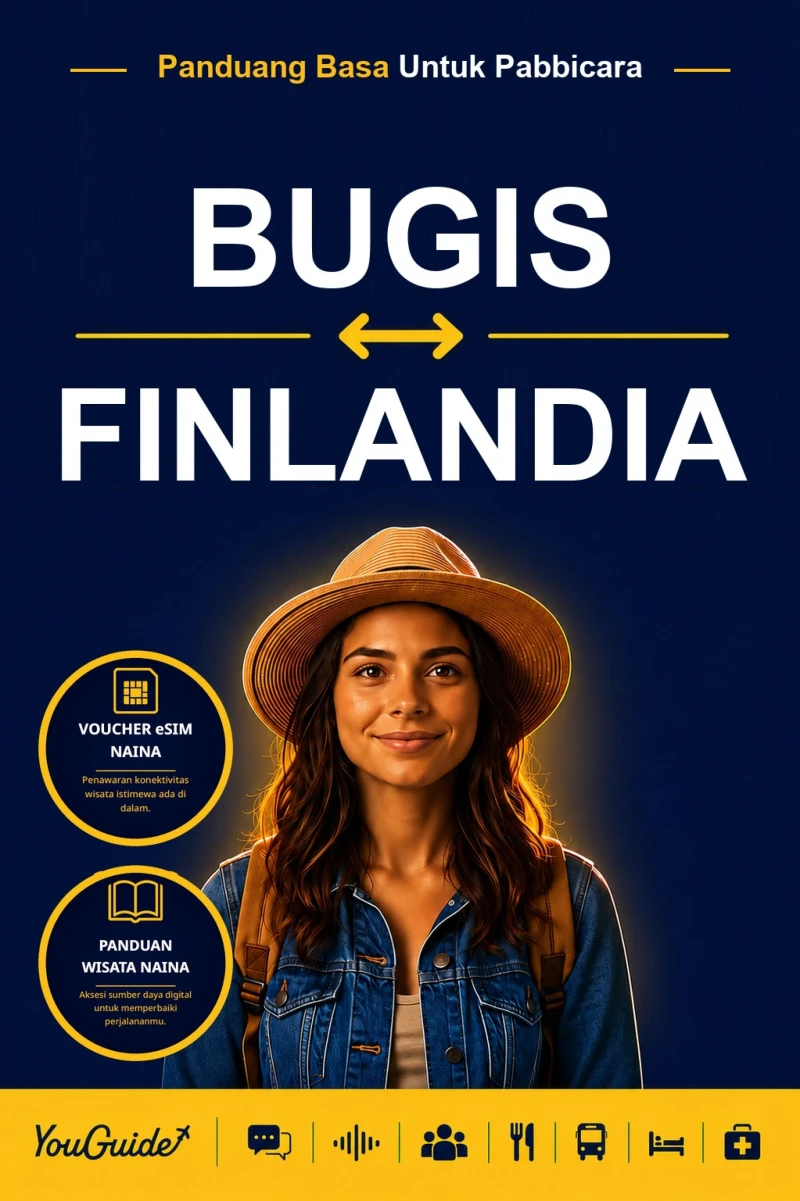 Portada: The Language Guide for Travelers - Buginese to Finnish