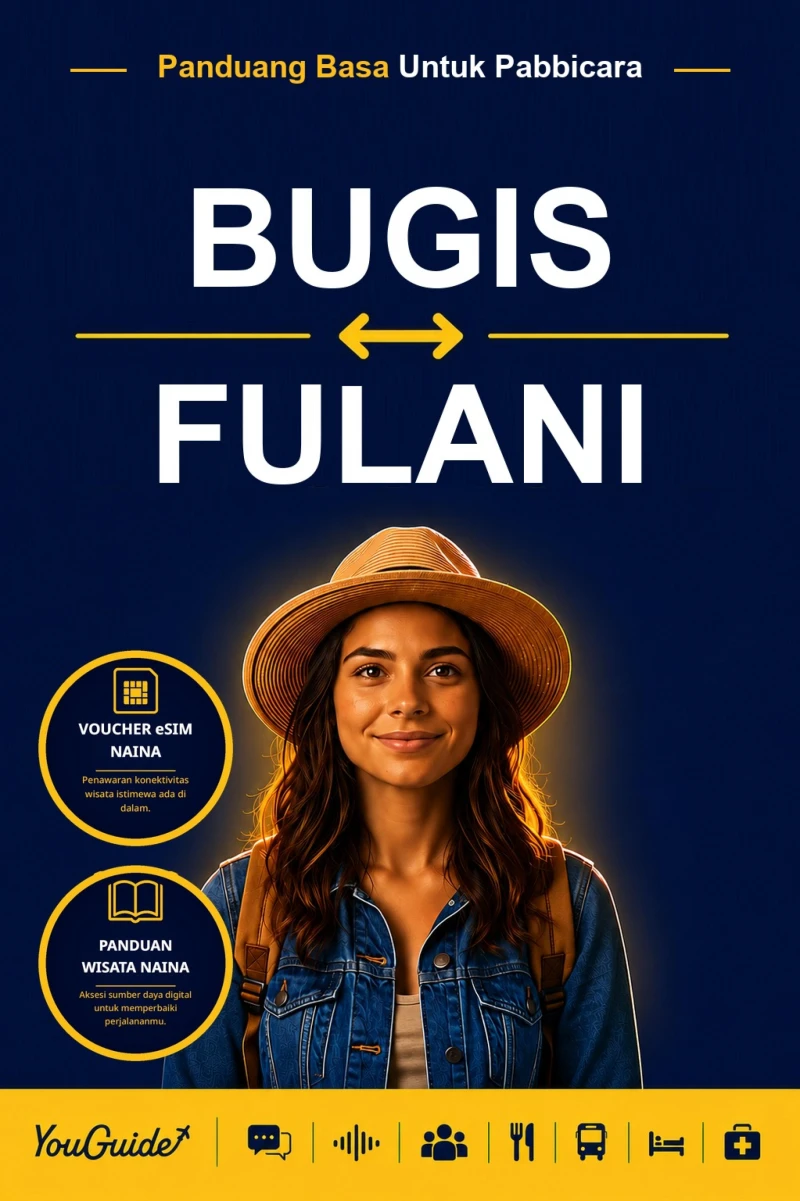 Portada: The Language Guide for Travelers - Buginese to Fulani