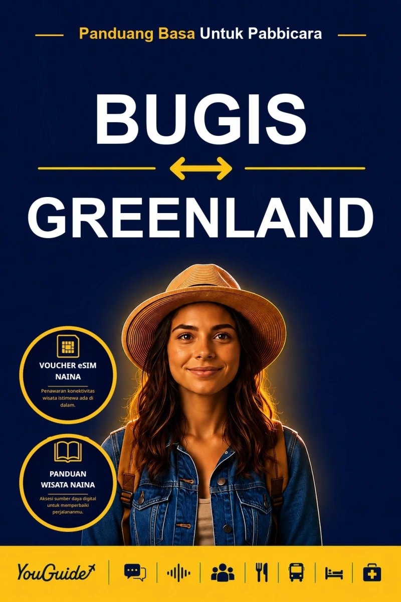 Portada: The Language Guide for Travelers - Buginese to Greenlandic