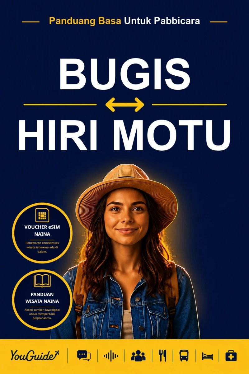 Portada: The Language Guide for Travelers - Buginese to Hiri Motu