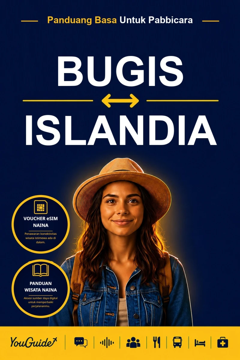 Portada: The Language Guide for Travelers - Buginese to Icelandic