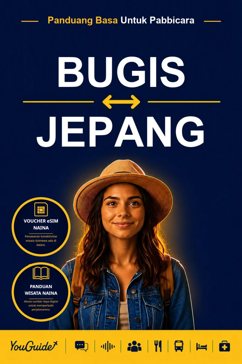 Portada: The Language Guide for Travelers - Buginese to Japanese
