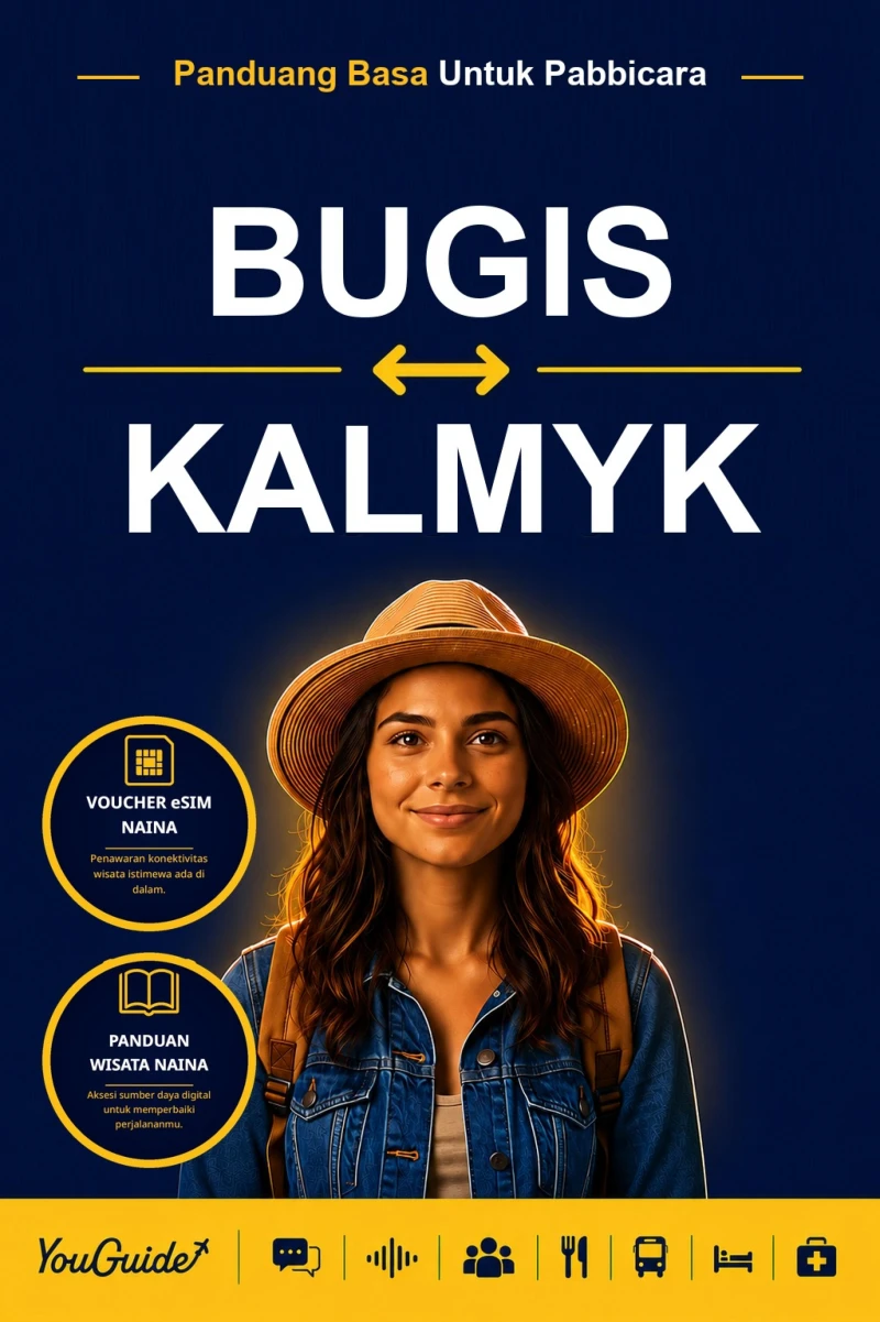 Portada: The Language Guide for Travelers - Buginese to Kalmyk