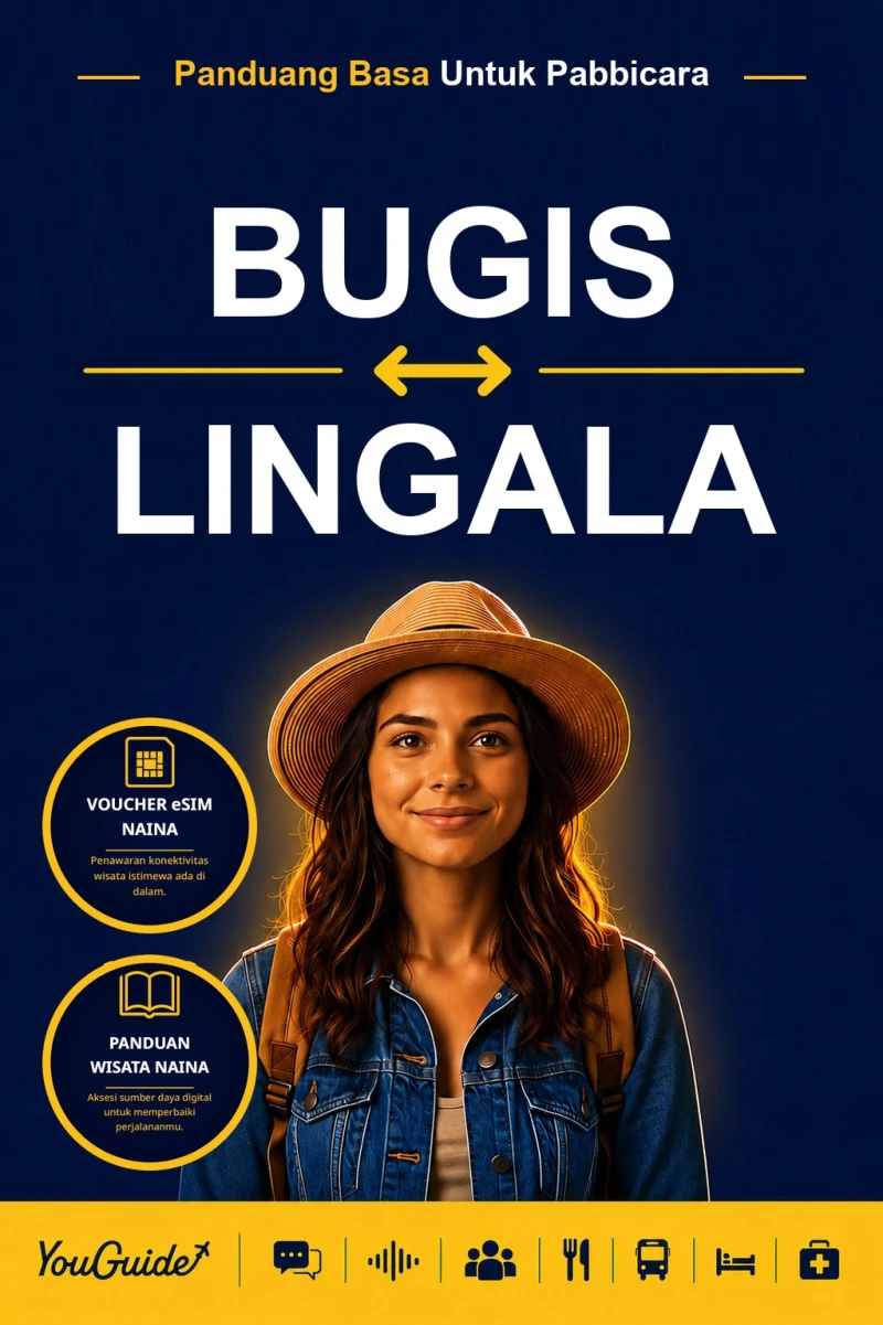 Portada: The Language Guide for Travelers - Buginese to Lingala