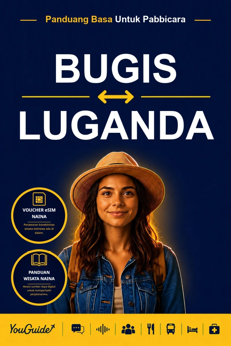 Portada: The Language Guide for Travelers - Buginese to Luganda