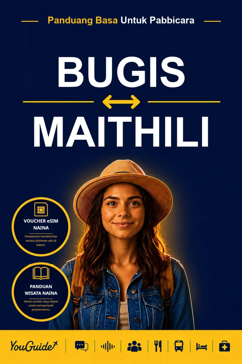 Portada: The Language Guide for Travelers - Buginese to Maithili