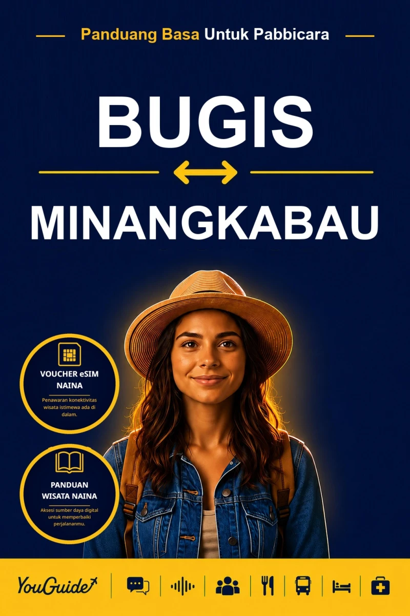 Portada: The Language Guide for Travelers - Buginese to Minangkabau