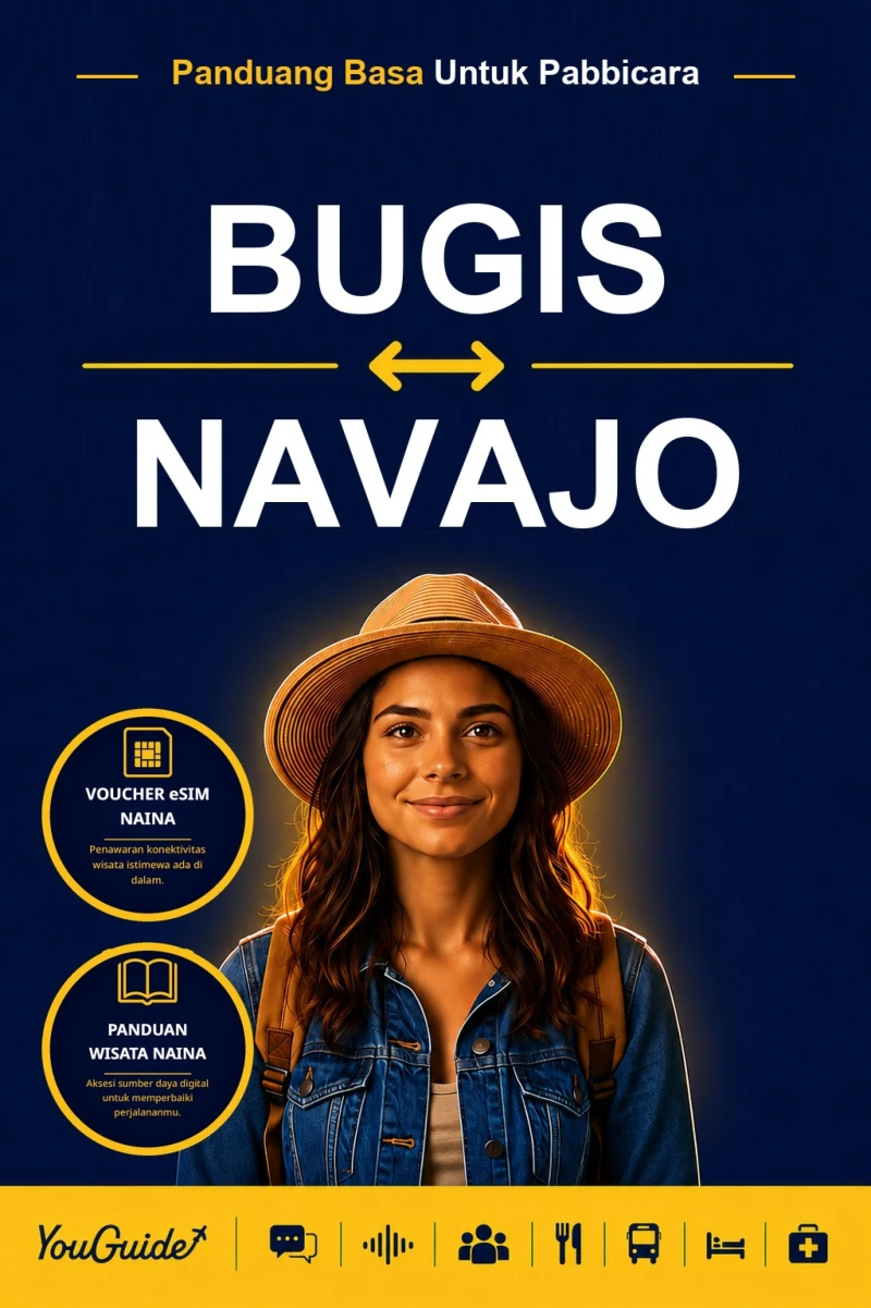 Portada: The Language Guide for Travelers - Buginese to Navajo
