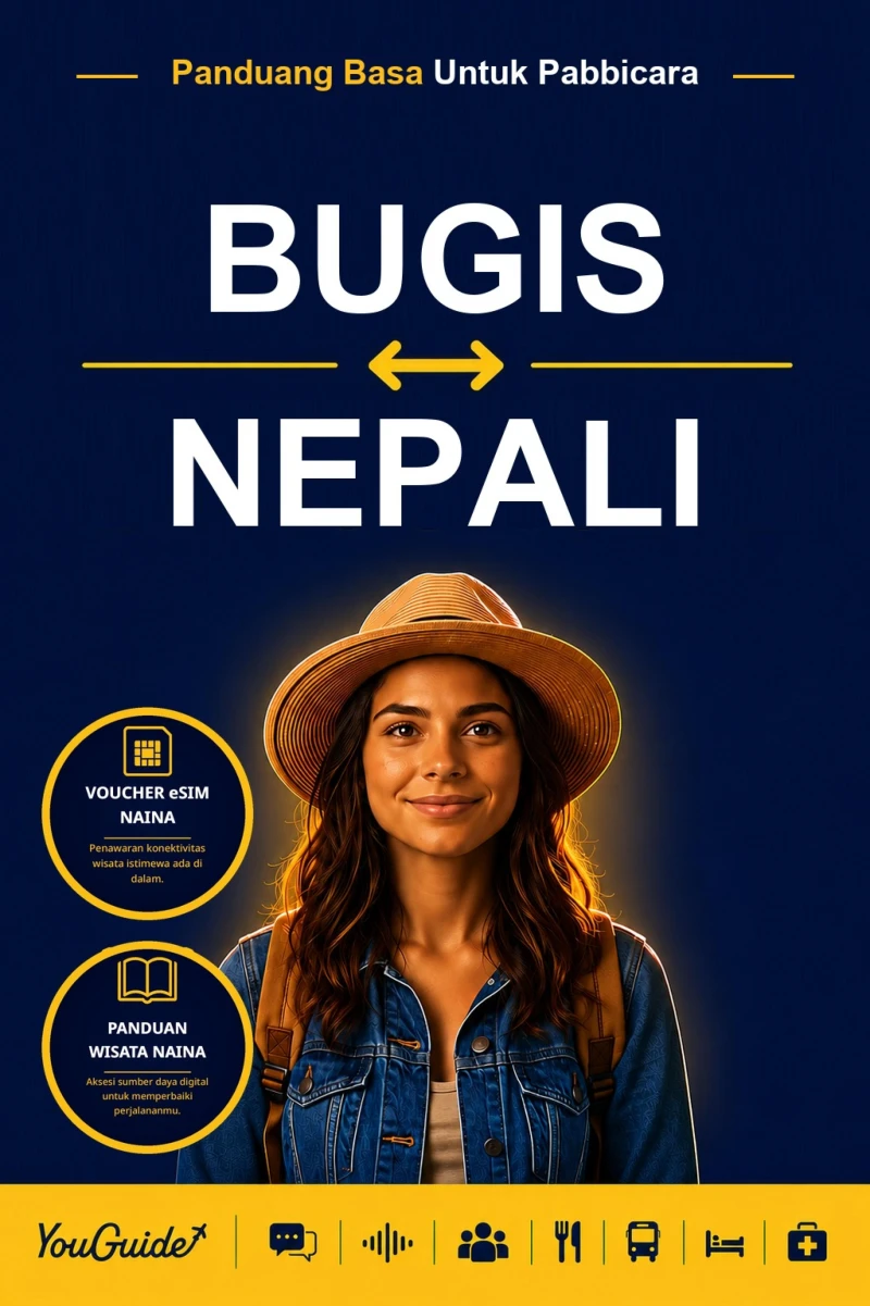 Portada: The Language Guide for Travelers - Buginese to Nepali