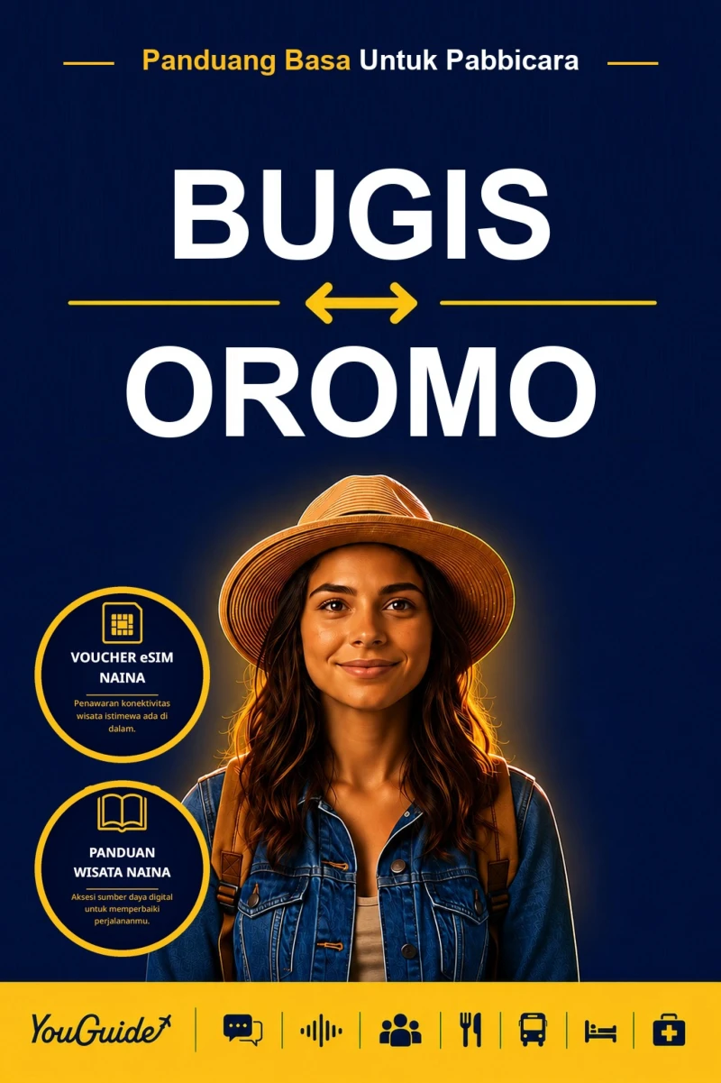 Portada: The Language Guide for Travelers - Buginese to Oromo