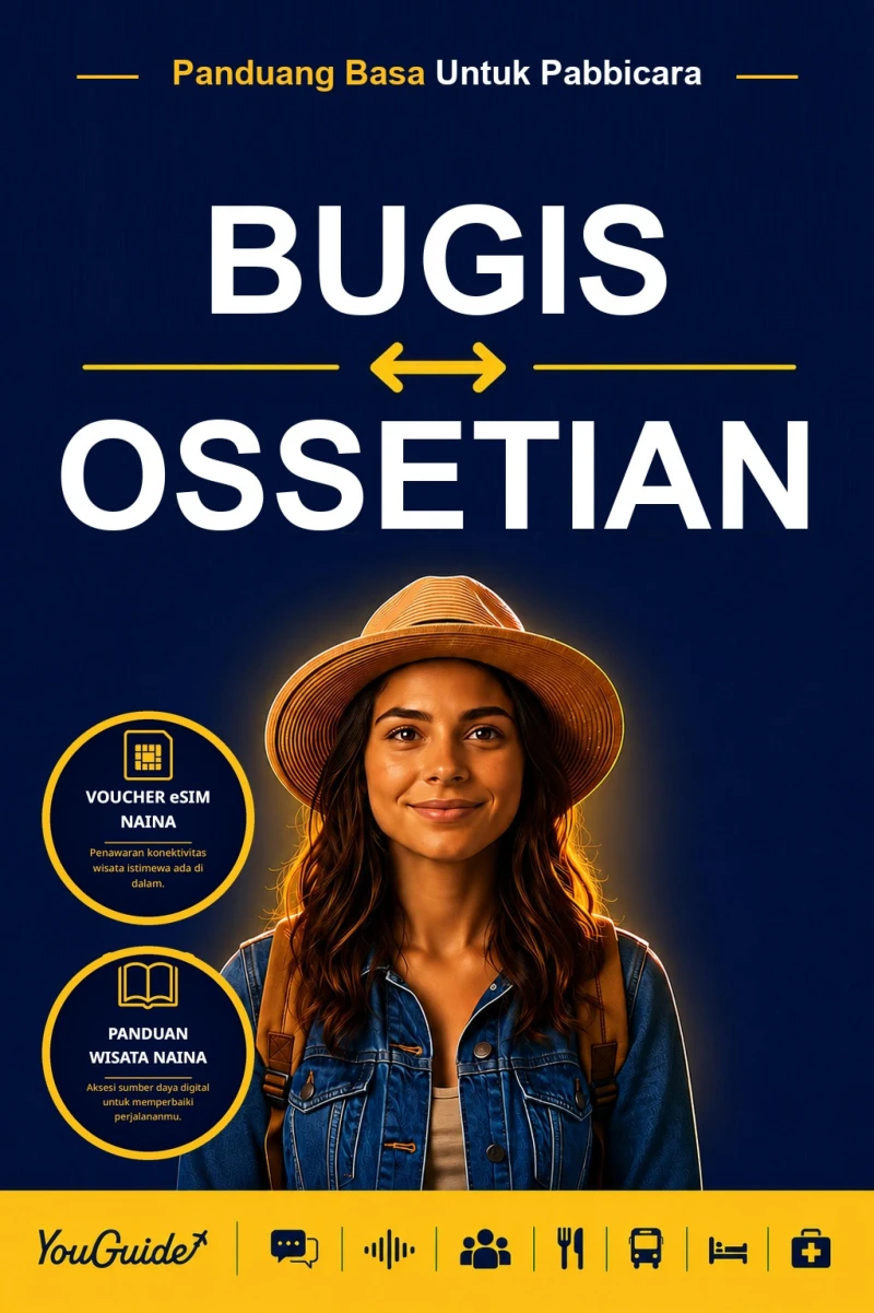 Portada: The Language Guide for Travelers - Buginese to Ossetian