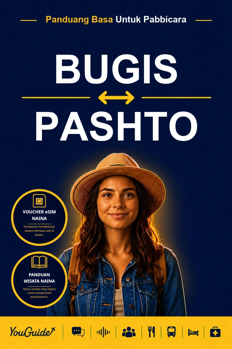 Portada: The Language Guide for Travelers - Buginese to Pashto