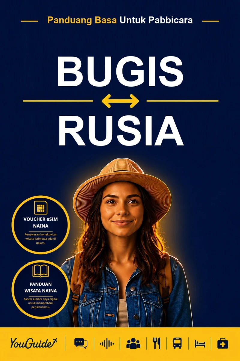 Portada: The Language Guide for Travelers - Buginese to Russian