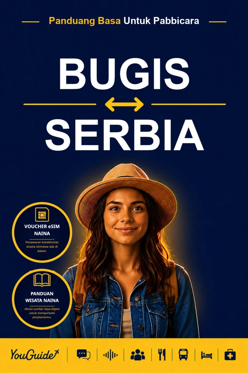 Portada: The Language Guide for Travelers - Buginese to Serbian