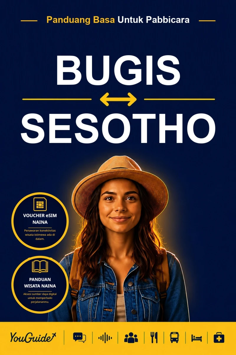 Portada: The Language Guide for Travelers - Buginese to Sesotho