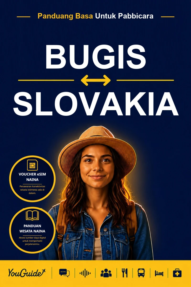 Portada: The Language Guide for Travelers - Buginese to Slovak