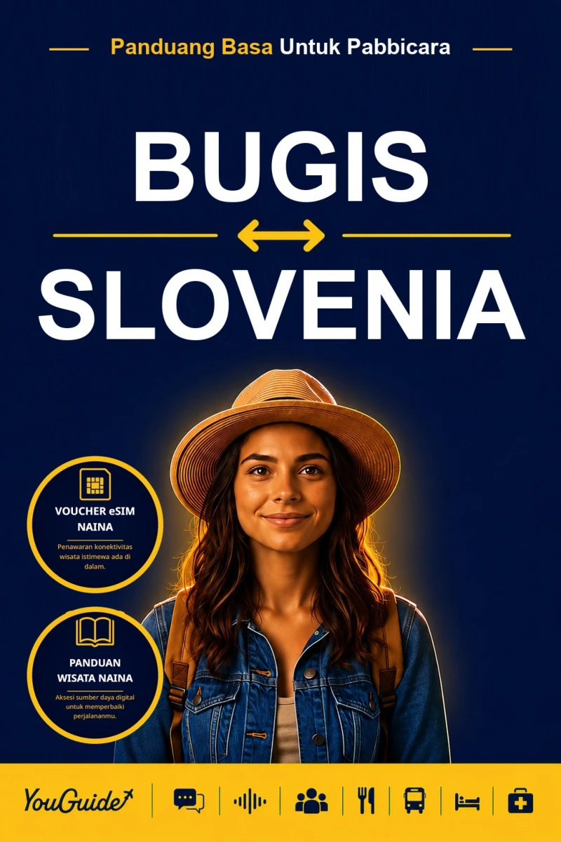 Portada: The Language Guide for Travelers - Buginese to Slovenian